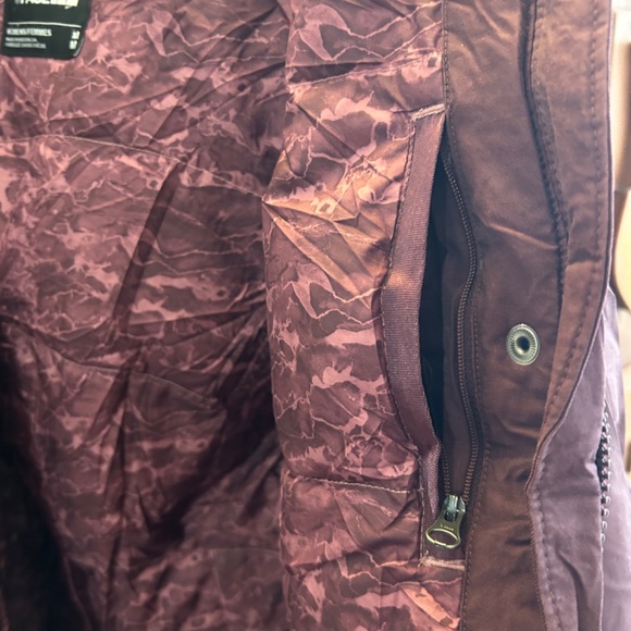 The North Face Arctic Parka Woman Brown/Burgundy - Picture 8 of 8